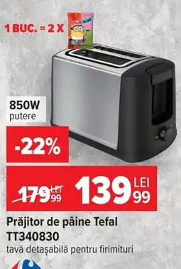 Carrefour Prajitor de paine Tefal TT340830 Ofertă