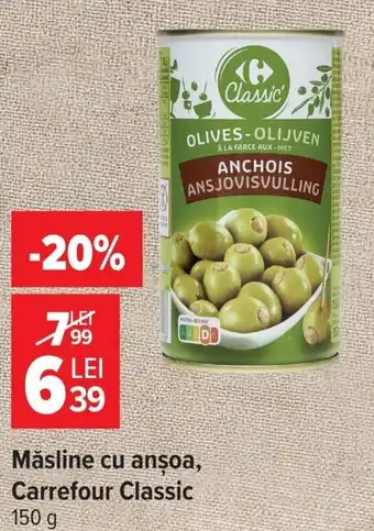 Carrefour Classic măsline