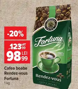 Carrefour Fortuna cafea boabe Ofertă