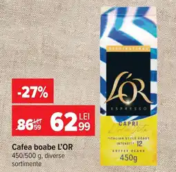 Carrefour Cafea boabe l'or Ofertă