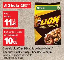 Carrefour Cereale Lion Ofertă