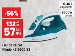 Carrefour Klindo fier de călcat Ofertă