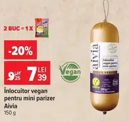 Carrefour Market Aivia înlocuitor vegan pentru mini parizer Ofertă
