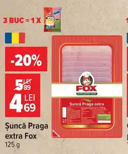 Carrefour Market Fox șuncă praga extra Ofertă