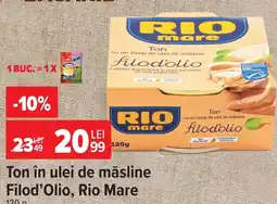 Carrefour Market Rio mare ton în ulei de măsline Ofertă