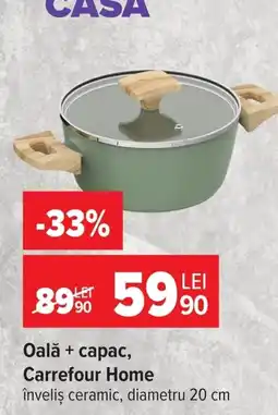 Carrefour Carrefour Home Oală + capac Ofertă