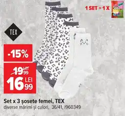 Carrefour tex șosete femei Ofertă