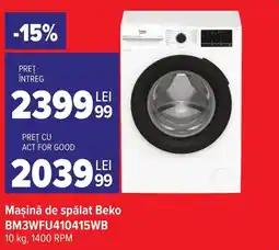 Carrefour Mașină de spălat Beko Ofertă