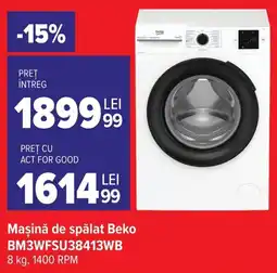 Carrefour Mașină de spălat Beko Ofertă