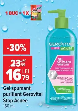 Carrefour Market Gerovital stop acnee gel spumant purifiant Ofertă