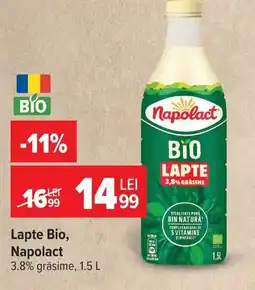 Carrefour Market Napolact Lapte Bio Ofertă
