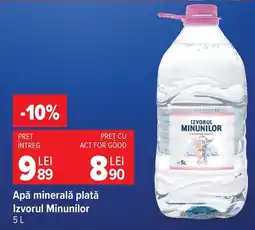 Carrefour Market Izvorul Minunilor Apă minerală plată Ofertă