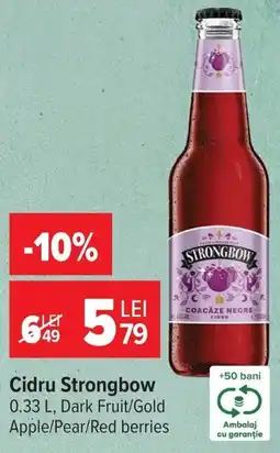 Carrefour Market Cidru Strongbow Ofertă