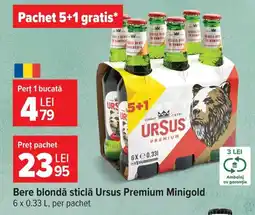 Carrefour Market Ursus premium minigold Ofertă