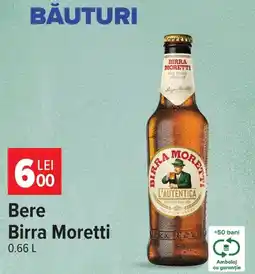 Carrefour Market Birra Moretti Ofertă
