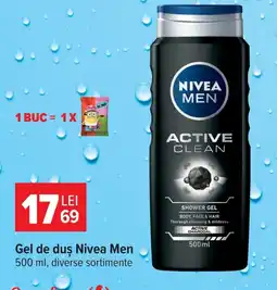 Carrefour Market Nivea men active clean Ofertă