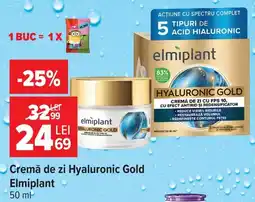 Carrefour Market Elimplant cremă de zi hyaluronic gold Ofertă