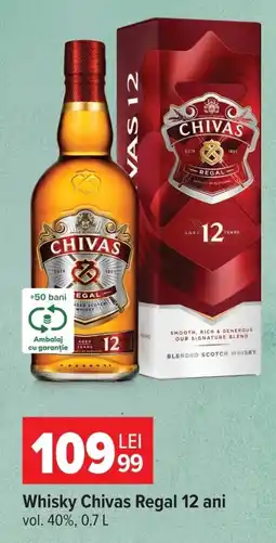Carrefour Market Whisky Chivas Regal 12 ani Ofertă