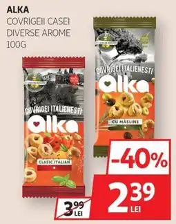 Auchan Alka covrigi italienesti Ofertă