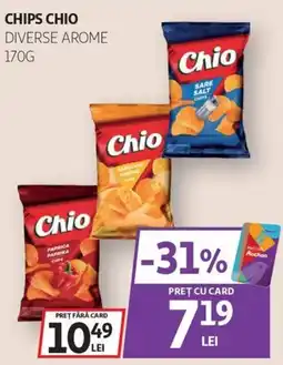 Auchan Chips Chio diverse arome Ofertă