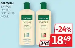 Auchan Gervital şampon diverse sortimente Ofertă