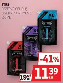 Auchan Str8 rezervă gel duș Ofertă