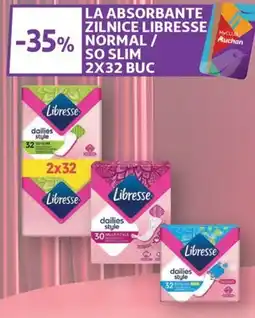 Auchan Libresse la absorbante zilnice Ofertă