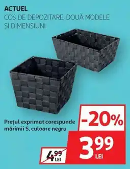 Auchan Coș de depozitare Ofertă