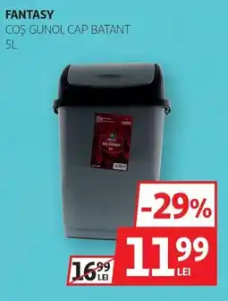 Auchan Fantasy coș gunoi, cap batant Ofertă