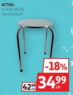 Auchan Actuel scaun metal Ofertă