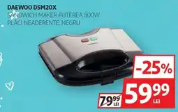 Auchan Daewoo sandwich maker Ofertă