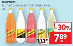 Auchan Schweppes băutură carbo gazoasă diverse arome Ofertă