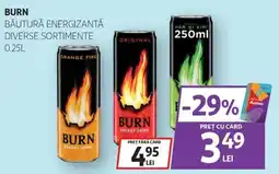 Auchan Burn băutură energizantă Ofertă