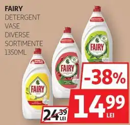 Auchan Fairy detergent vase diverse sortimente Ofertă