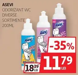 Auchan Asevi odorizant wc diverse sortimente Ofertă