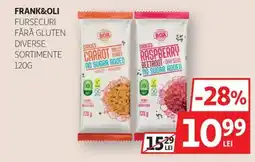Auchan Frank&Oli fursecuri fără gluten Ofertă