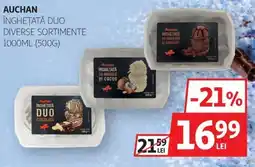 Auchan Auchan înghețată duo Ofertă