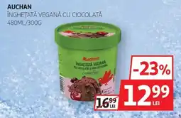 Auchan Auchan înghețată vegană cu ciocolată Ofertă