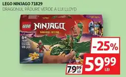 Auchan lego ninjago dragonul pădure verde a lui lloyd Ofertă