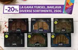 Auchan Yuksel baklava diverse sortimente Ofertă