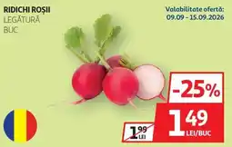 Auchan Ridichi roșii Ofertă