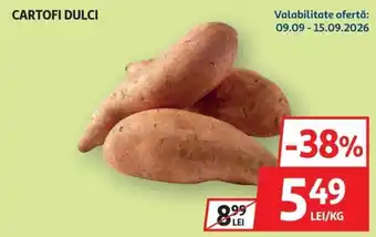 Auchan Cartofi dulci Ofertă
