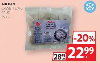 Auchan crevete fără codită