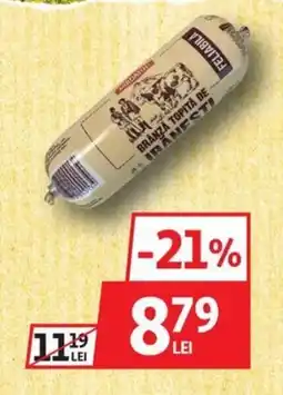 Auchan Fellabila branza topita de branesti Ofertă