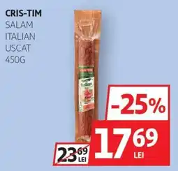Auchan Cris-tim salam italian uscat Ofertă