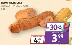 Auchan Auchan rulou crenvurst brânză topită & susan Ofertă