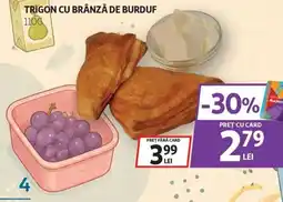 Auchan Trigon cu brânză de burduf Ofertă
