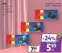 Auchan Rom ciocolată Ofertă