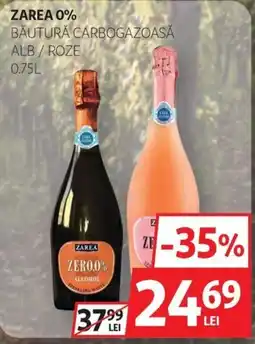 Auchan Zarea 0% băutură carbo gazoasă alb / roze Ofertă