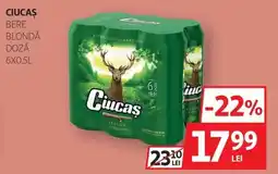 Auchan Ciucas bere blondă Ofertă